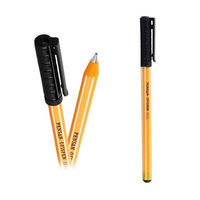 Pensan Tükenmez Kalem Ofispen Siyah 1010 Pensan